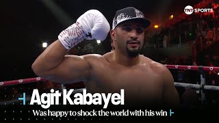 quotI SHOCK THE WORLD MAYBE HUHquot  Agit Kabayel on his STATEMENT WIN over Arslanbek Makhmudov 🥊 [upl. by Adikram273]