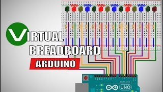 PampR2  Arduino y Virtual Breadboard VBB [upl. by Conover882]