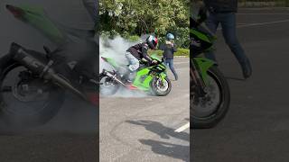 Ninja ZX10R Par Stunts by HSBOFFICIAL1 ninjazx10r superbike viralvideo shorts [upl. by Rachel]