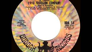 1968 HITS ARCHIVE 1 2 3 Red Light  1910 Fruitgum Company mono 45 [upl. by Anatollo211]