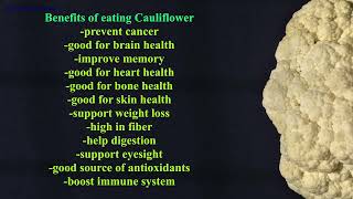 Cauliflower health 🍴🥗🥙🌮🥫🌯👀👁‍🗨🧠 [upl. by Nos]