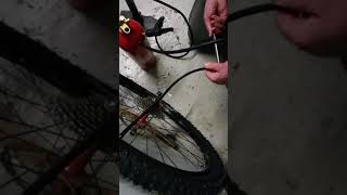 Home made airshot copy tubeless tyre inflator [upl. by Drye]