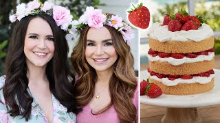 How To Make A Summer Solstice Cake w My Sister [upl. by Ijar]