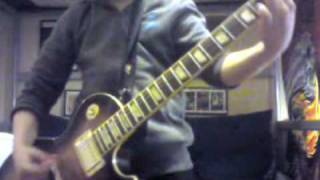 Children of Bodom Downfall cover by a 11 year old guitarist [upl. by Opportina508]