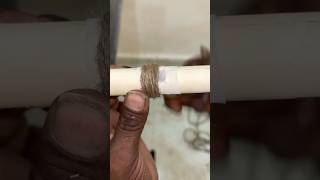 easy to hole pipe Plastic Pipe shorts diy tips [upl. by Odlonra717]