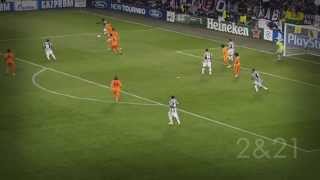 Paul Pogba VS Real Madrid CF HD  CL 1314 [upl. by Rhodia]