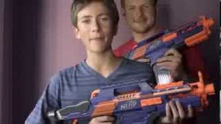 Nerf NStrike Elite Rapidstrike CS18 Werbespot [upl. by Hareehat]