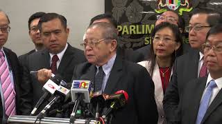 Lim Kit Siang Malaysias ignominy as global kleptocracy because of 1MDB Scandal [upl. by Yekcim]