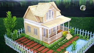 Building Popsicle Stick House with Swimming Pool [upl. by Rorke]