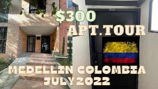 300 Medellin Apartment My first Colombian Apartment 🇨🇴🇨🇴 [upl. by Kentigerma]