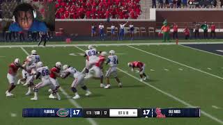 NCAA25 COACH WOOD vs Ole Miss [upl. by Sholley]