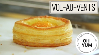 Professional Baker Teaches You How To Make VOL AU VENTS [upl. by Niwdla452]