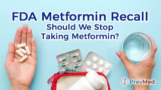 FDA Metformin Recall  Should We Stop Taking Metformin [upl. by Phip]