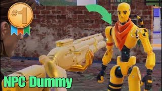 Where to Find Fortnite NPC Dummy  Chapter 5 Season 3 [upl. by Nairbal]