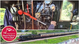 A Footplate Ride On The Paignton amp Dartmouth Steam Railway 2024 [upl. by Magavern]