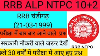 RRB Chandigarh 213 1999gsponlinestudychannel6788 [upl. by Lorens]