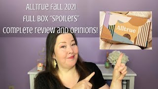 Alltrue Causebox Fall 2021 Full Box Spoilers  Review Each Customization [upl. by Hussey228]