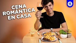 😍 CENA ROMÁNTICA  cita en casa para sorprender a tu pareja💏 [upl. by Akino]