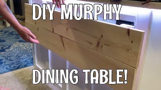 Life Near the Water  DIY MURPHY TABLE [upl. by Rukna]