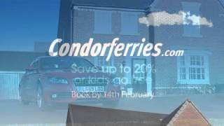 Travel between the UK Channel Islands and France with Condor Ferries [upl. by Lazor]