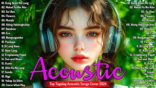 Kung Alam Mo Lang Sa Ulan  Top OPM Acoustic Songs 2024 🎵 Tagalog Acoustic Love Songs Playlist [upl. by Jori]