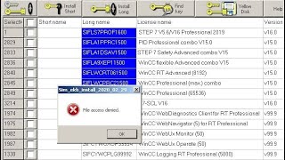 SIEMENS EKB ERROR Access Denied [upl. by Bashemath318]