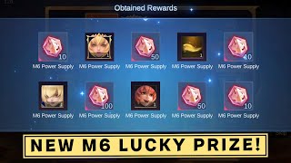 M6 LUCKY PRIZE DRAW [upl. by Nauwtna]