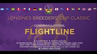 2022 Longines Breeders Cup Classic  Flightline [upl. by Alyl]