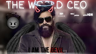 THE WORLD CEO  Attitude king  DJ Trac  Shaab  Remix  Rocky Bhai [upl. by Vod]