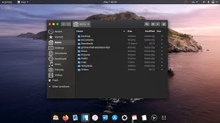 How to Make Ubuntu 2004 Look Like Mac OS Catalina [upl. by Redle]