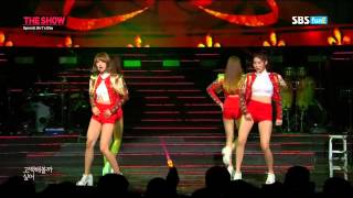 Live HD  140722 Girls Day  Female President  SBS The Show All About KPOP [upl. by Tessler]