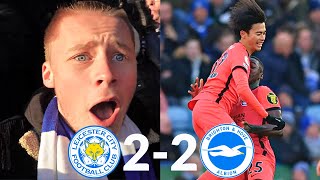 MITOMA SCORES A WORLDIE  22  Leicester VS Brighton  Match Day Vlog [upl. by Naeerb]