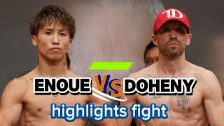 enoue vs doheny highlights fight [upl. by Awuhsoj]