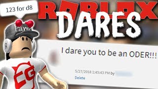 DARES ON ROBLOX [upl. by Halley]