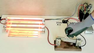 AC versus DC load breaking comparison with a knife switch [upl. by Indira]