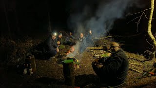 Wildcamp and cooking in Thetford Forest [upl. by Aissela]