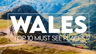 Wales Top 10 MUST SEE Places 2023  Wales Travel Guide amp Tips Tourism Van Life Road Trip [upl. by Adaha]