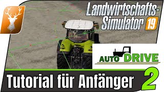 LS19 Mod Auto Drive Tutorial für Anfänger 2  Kreuzungen und Streckennetz mit AutoDrive [upl. by Seow]