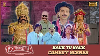 Taqdeerwala Back To Back Comedy Scenes  Venkatesh Raveena Tandon Anupam Kher  Suresh Productions [upl. by Tudela627]