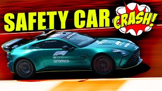 F1 spielt verrückt Safety Car crasht in Monza Streik im RenaultMotorenwerk [upl. by Marozik901]