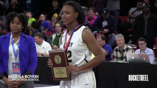 Mikayla Boykin Is Unguardable Duke WBB Commit 2017 [upl. by Bohrer]