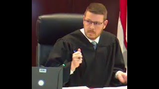 Corrupt Judge Jeffrey Moreland NC CHOKES on the Bench when challenged with the ADA [upl. by Jaddo]