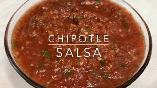 Chipotle Salsa  Quick amp Easy [upl. by Dranyl866]