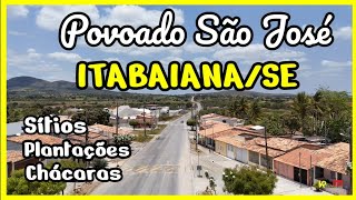 POVOADO SÃO JOSÉ ITABAIANA SERGIPE UM LUGAR MARAVILHOSO TERRENOS SÍTIOS CHÁCARA muita hortaliças [upl. by Eldred]