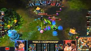 Azubu Frost RapidStar Karthus Requiem Quadra Kill After Death HD League of Legends S2 World Finals [upl. by Ritchie]