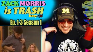 Zack Morris Is Trash  Season 1 Episodes 13 Reaction [upl. by Candy166]