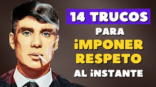 14 TRUCOS psicologicos para IMPONER RESPETO como Thomas Shelby  psicologia [upl. by Abba931]