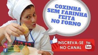 COXINHA DE FORNO  RECEITA SIMPLES E FÁCIL  SEM FARINHA DE TRIGO [upl. by Liag693]