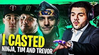 I CAST NINJA TIM AND TREVOR I MADE TIM CRY Fortnite Battle Royale [upl. by Arded]