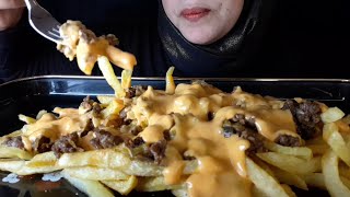 ASMR  CHILI CHEESE FRIES  MUKBANG  EATING SOUNDS [upl. by Padegs]